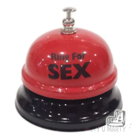 biurkowy dzwonek na sex czerwony