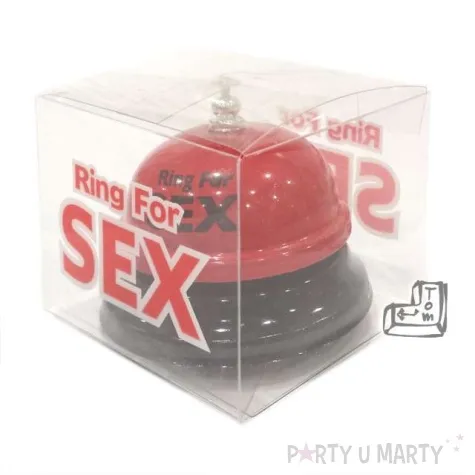 biurkowy dzwonek na sex czerwony
