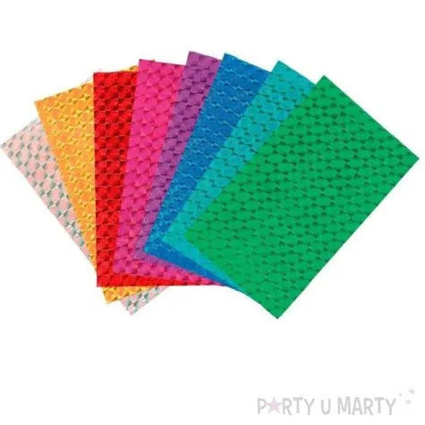 blok holograficzny 25 x 35 cm aliga 8 kol