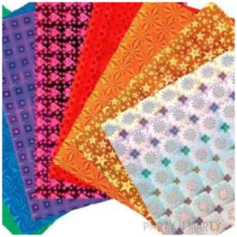 blok holograficzny samoprzylepny aliga 17 x 25 cm 8 kol