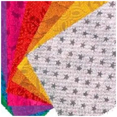 blok metaliczny wytlaczany aliga 17 x 25 cm 8 kol