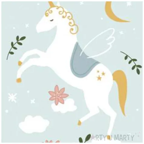 blok rysunkowy jednorozec z plakatem 2 w 1 partydeco 50 kartek