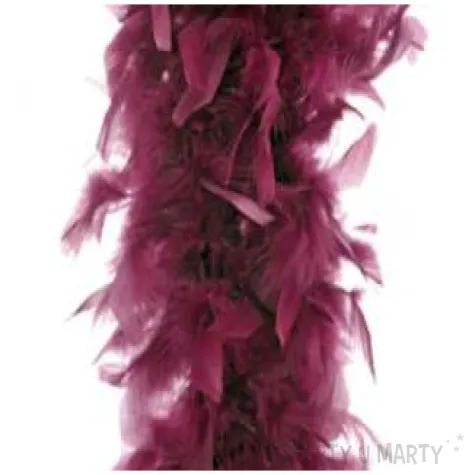 boa bordowy 180 cm 1 szt