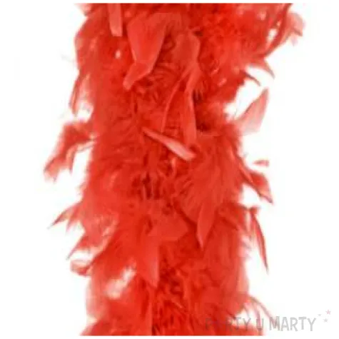 boa classic czerwony partydeco 180 cm 45g