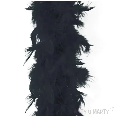 boa classic z pior czarny partypal 190 cm