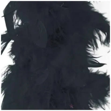 boa classic z pior czarny partypal 190 cm