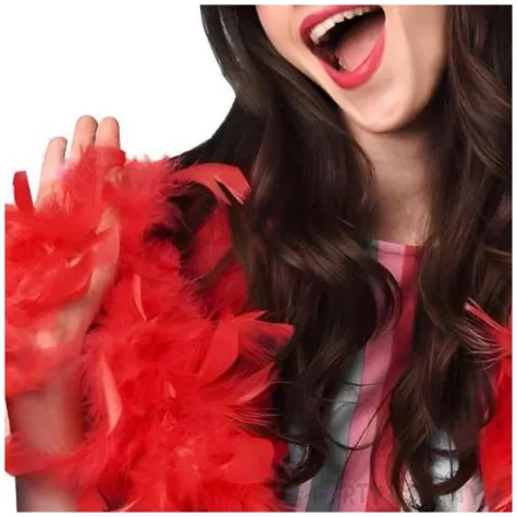 boa classic z pior czerwony godan 180 cm