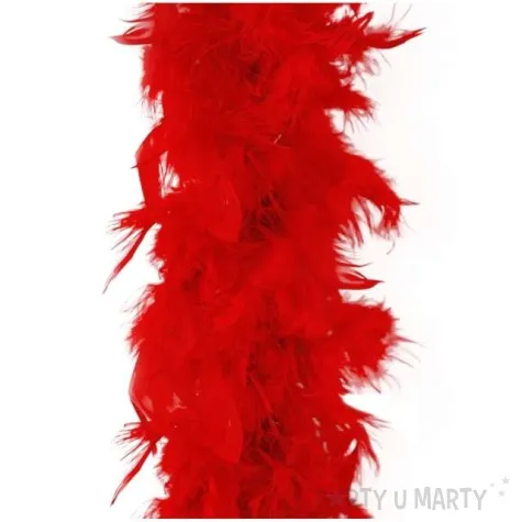 boa classic z pior czerwony partypal 190 cm