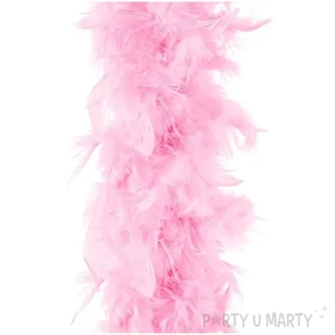 boa classic z pior rozowy partypal 190 cm