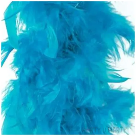 boa classic z pior turkusowy partypal 190 cm