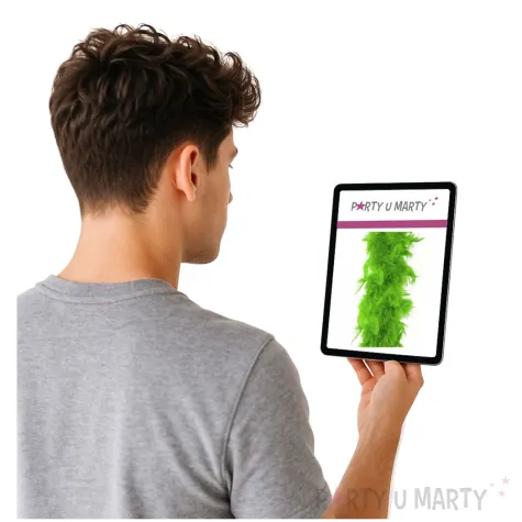 boa classic z pior zielony partypal 190 cm