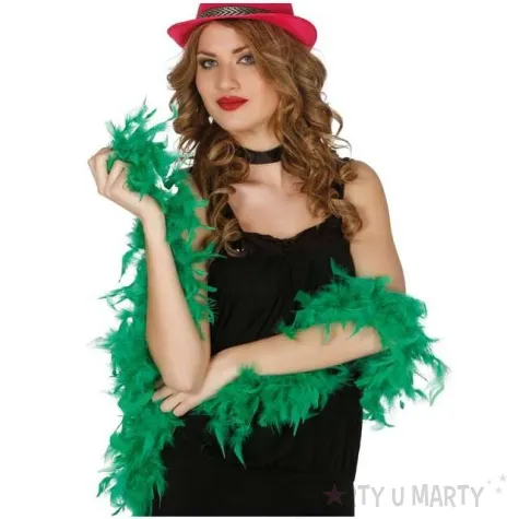 boa classic zielone guirca 40 g 180 cm