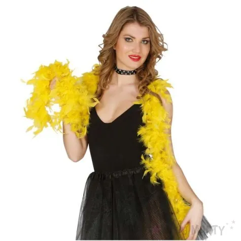 boa classic zolte guirca 40 g 180 cm