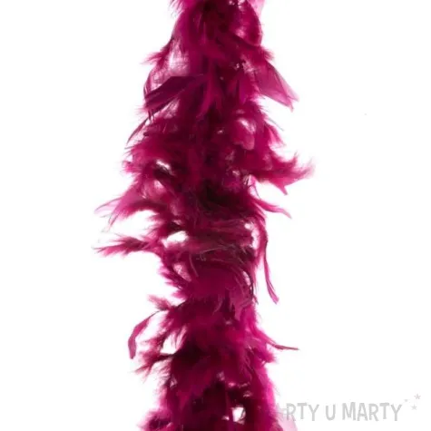 boa deluxe bordowe funnyfashion 200 cm 45 g