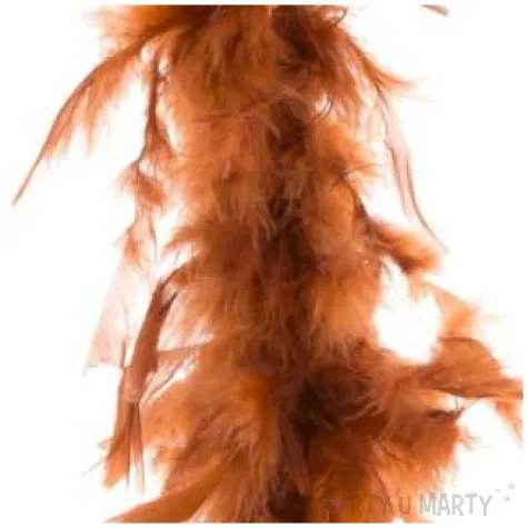 boa deluxe brazowe jasne funnyfashion 200 cm 45 g