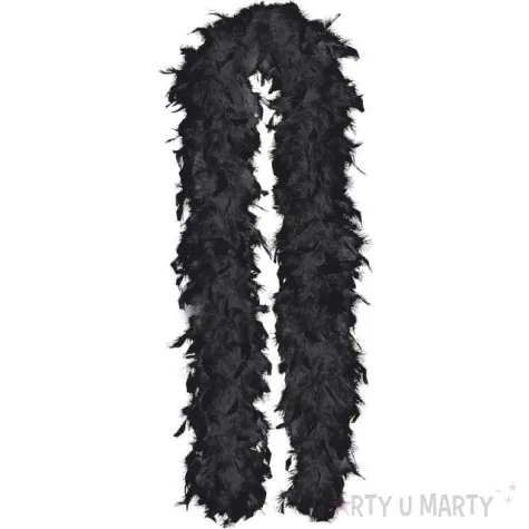 boa deluxe czarne guirca 90 g 180 cm