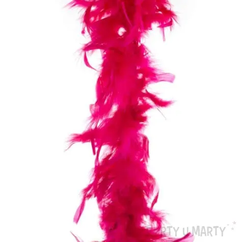 boa deluxe czerwona malina funnyfashion 200 cm 45 g