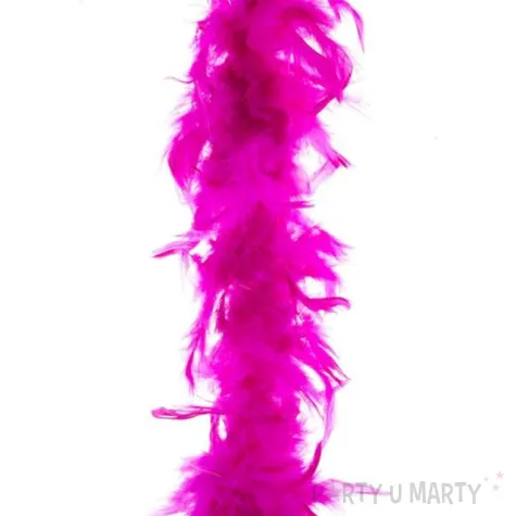 boa deluxe fuksja funnyfashion 200 cm 45 g