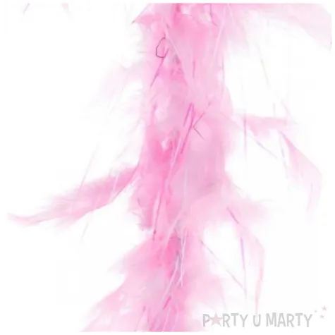 boa deluxe lameta rozowe jasne funnyfashion 200 cm 45 g