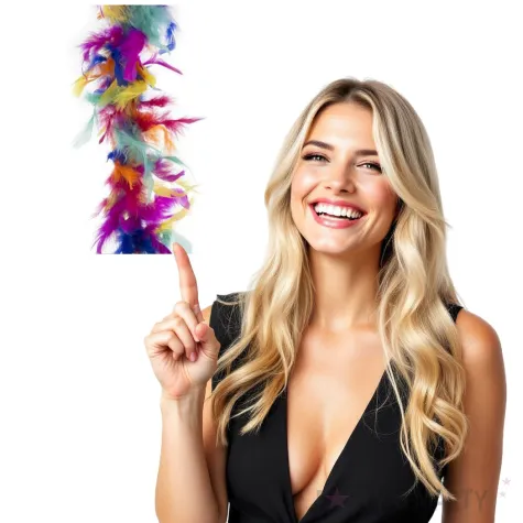 boa deluxe mix funnyfashion 200 cm 45 g