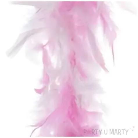 boa deluxe rozowe pastelowe funnyfashion 200 cm 45 g