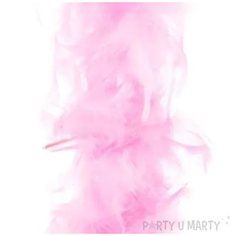 boa deluxe rozowy jasne funnyfashion 200 cm 45 g