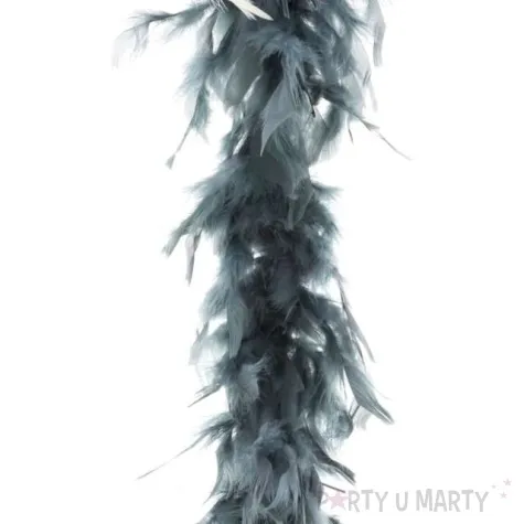 boa deluxe szare funnyfashion 200 cm 45 g