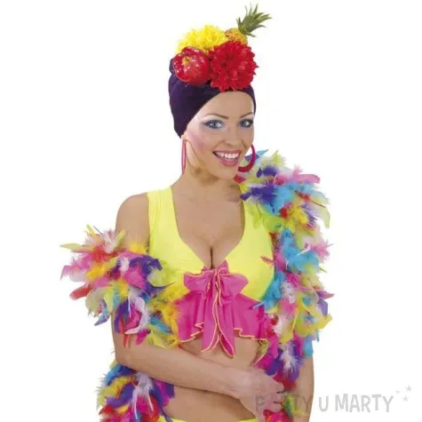 boa deluxe teczowe widmann 65g 180 cm