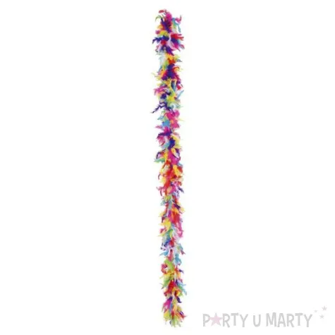 boa deluxe teczowe widmann 65g 180 cm