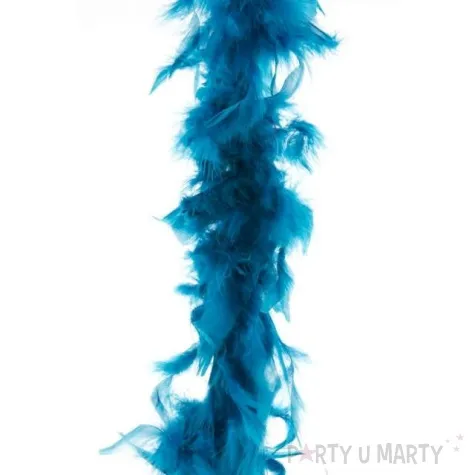 boa deluxe turkusowe ciemne funnyfashion 200 cm 45 g