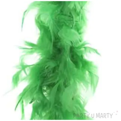 boa deluxe zielone jasne funnyfashion 200 cm 45 g