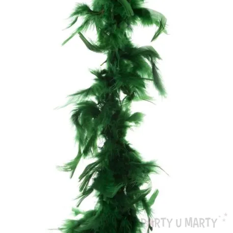 boa deluxe zielony ciemny funnyfashion 200 cm 45 g