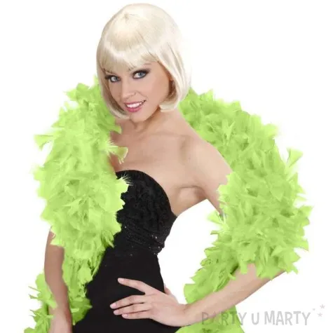 boa deluxe zielony jasny widmann 65g 180 cm