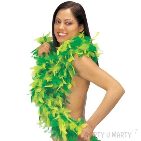 boa deluxe zielony mix widmann 65g 180 cm