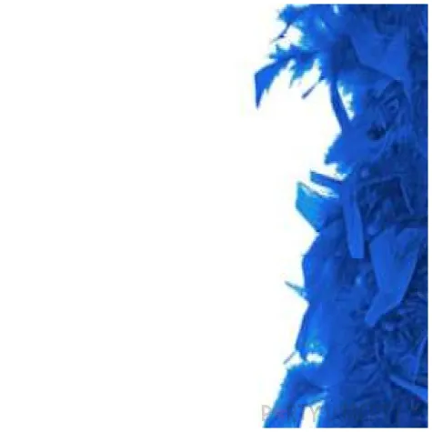 boa neonowy niebieski 180 cm 1 szt