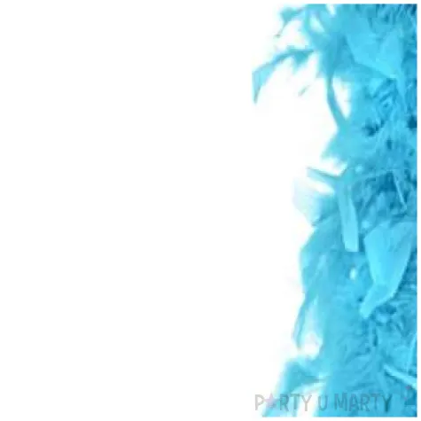 boa turkusowy 180 cm 1 szt