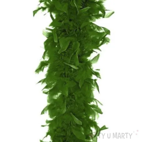 boa z pior zielony ciemny 180 cm