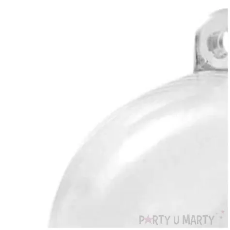 bombka do dekorowania kula akrylowa brewis 10 cm 5 szt