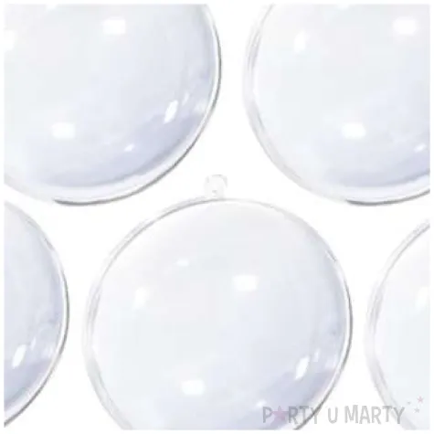 bombka do dekorowania medalion akrylowa aliga 12 cm 5 szt