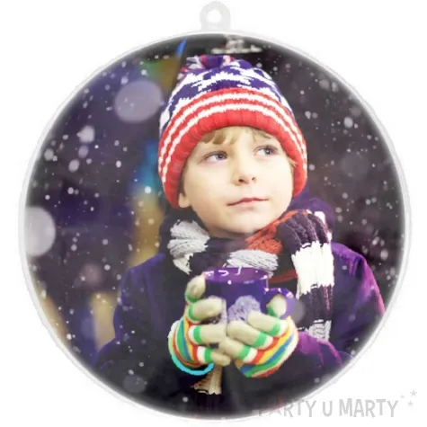 bombka wlasne zdjecie kolorowanka aniolek i gwiazdka arpex 7 cm