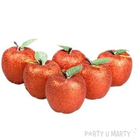 bombki rajskie jabluszko czerwone arpex 6 cm 6 szt