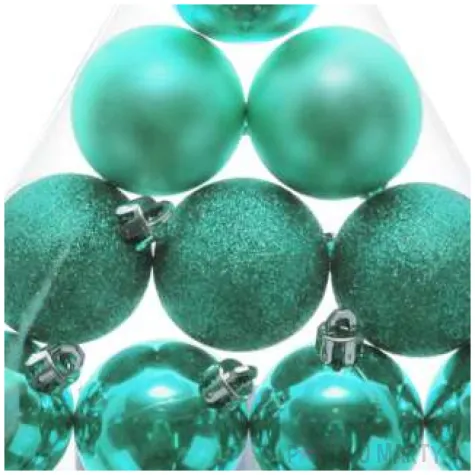 bombki zestaw mix mietowe arpex 3 5 cm 12 szt