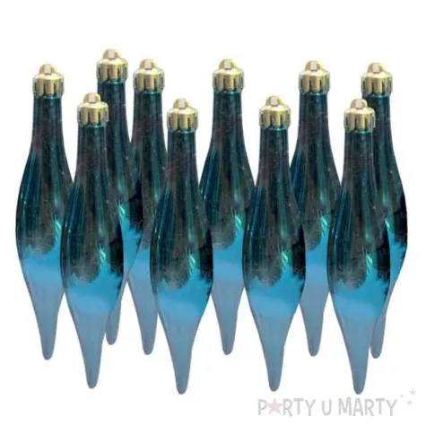 bombki zimowe sople turkusowe arpex 10 szt