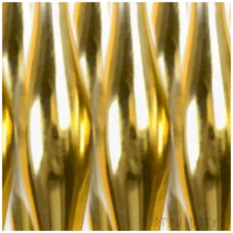 bombki zimowe sople zlote arpex 10 szt