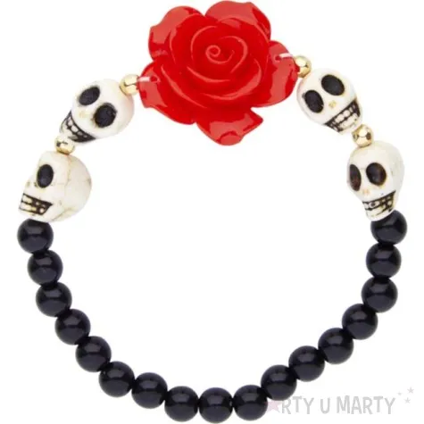 bransoletka czaszki meksykanskie widmann