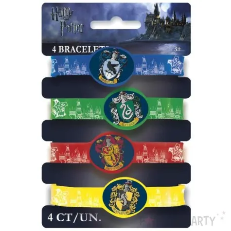 bransoletka harry potter silikon unique 4 szt