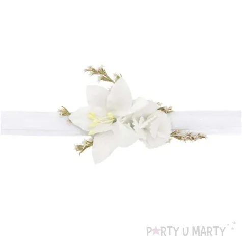 bransoletka korsaz bialy partydeco