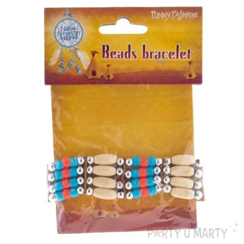 bransoletka party indianka rdzenna funny fashion