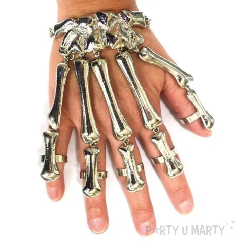 bransoletka party koscista dlon funny fashion