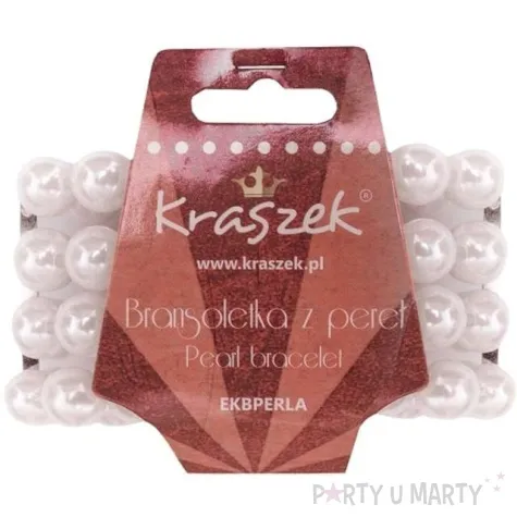 bransoletka party perly dla marilyn kraszek